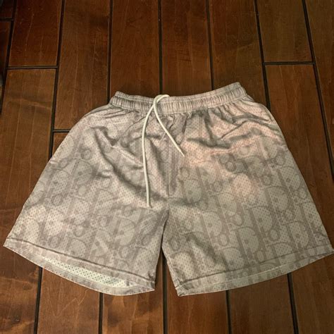 dior shorts white